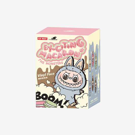 Boîte aveugle en vinyle avec visage de macaron passionnant THE MONSTERS