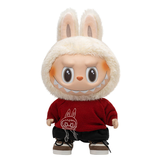 Poupée en peluche en vinyle « Bonne chance »
